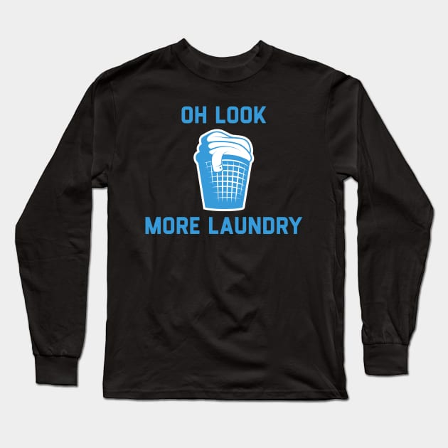 Oh Look More Laundry Long Sleeve T-Shirt by NyskaTiden